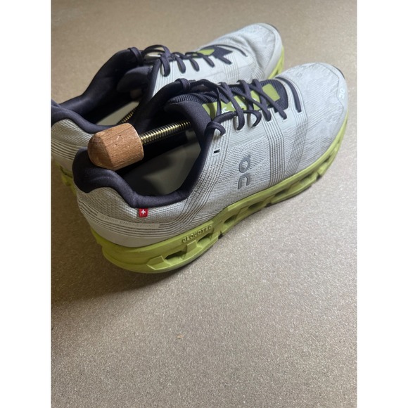 On Running Cloudflyer 4 Mens 13 Grey Lime Green Road Running Shoes 55.97901 main image 10
